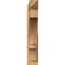 Ekena Millwork Balboa Smooth Arts and Crafts Outlooker, Western Red Cedar, 5 1/2"W x 26"D x 30"H OUT06X26X30BOA03SWR - alternate 4